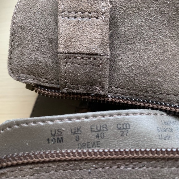 Naturalizer Drewe Suede Ankle Boots Taupe Size 10M Only Worn Once - Picture 8 of 8